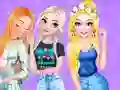 Oyunu Princesses and Pets Matching Outfits çevrimiçi