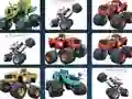 Oyunu Offroad Trucks Memory çevrimiçi