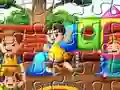 Oyunu Playing Kids Jigsaw çevrimiçi