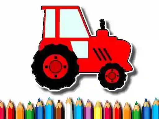 Oyunu Easy Kids Coloring Tractor çevrimiçi