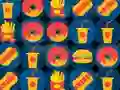 Oyunu Fast Food Match 3 çevrimiçi