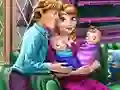Oyunu Ice Princess Family Day çevrimiçi