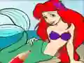 Oyunu Princess Mermaid Coloring Game çevrimiçi