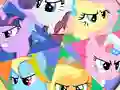Oyunu Pony Round Puzzle çevrimiçi