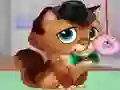 Oyunu Kitty Playground Deco çevrimiçi
