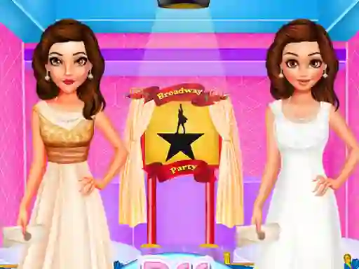 Oyunu BFF Broadway Party çevrimiçi