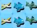 Oyunu Big Fast Airplanes Match 3 çevrimiçi