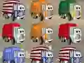 Oyunu Garbage Trucks Matching çevrimiçi
