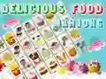 Oyunu Delicious Food Mahjong Connect çevrimiçi