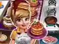 Oyunu Cooking Fast 3 Ribs & Pancakes çevrimiçi