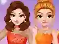 Oyunu Princesses Ice Skating Dress Up çevrimiçi