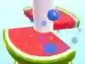 Oyunu Helix Fruit Jump çevrimiçi