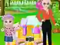 Oyunu Princess Family Picnic Day çevrimiçi