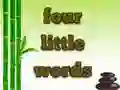 Oyunu Four Little Words çevrimiçi