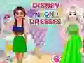 Oyunu Disney Neon Dresses çevrimiçi