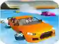 Oyunu Crazy Water Surfing Car Race çevrimiçi