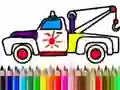 Oyunu Back To School: Truck Coloring Book çevrimiçi