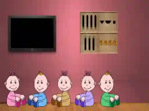 Oyunu Naughty Baby Escape çevrimiçi