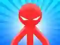 Oyunu Red Stickman vs Monster School çevrimiçi