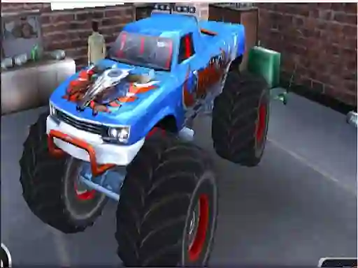 Oyunu Monster Truck Stunt Adventure çevrimiçi