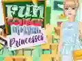 Oyunu Fun College Life with Princesses çevrimiçi