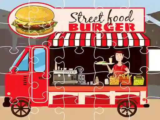 Oyunu Burger Trucks Jigsaw çevrimiçi