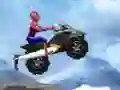Oyunu Spiderman Snow Scooter çevrimiçi
