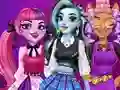 Oyunu High School Princess Monster Mash çevrimiçi