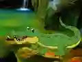 Oyunu Crocodile Waterfalls Forest Escape çevrimiçi