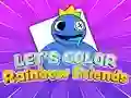 Oyunu Let's Color: Rainbow Friends çevrimiçi