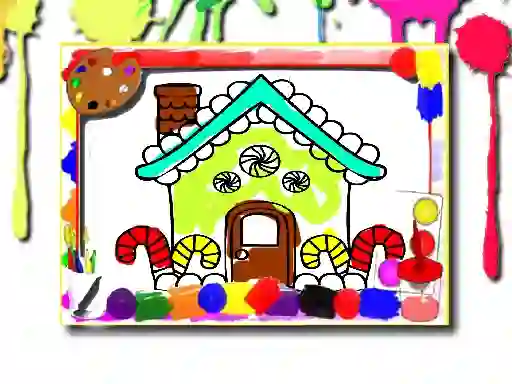 Oyunu House Coloring Book çevrimiçi