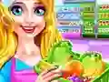 Oyunu Supermarket Girl Cleanup çevrimiçi