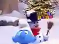 Oyunu Smurfy Snowballs çevrimiçi
