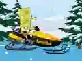 Oyunu Spongebob Snowmobile çevrimiçi