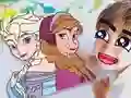 Oyunu Coloring Book: Frozen çevrimiçi