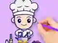 Oyunu Coloring Book: Chef çevrimiçi
