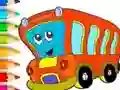 Oyunu Coloring Book: Bus çevrimiçi