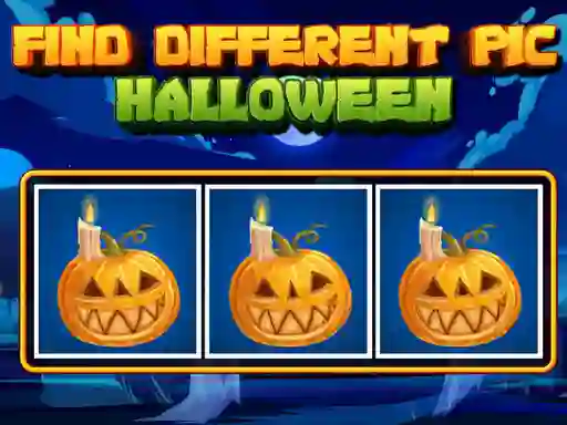Oyunu Find Different Pic Halloween çevrimiçi