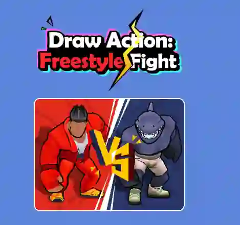 Oyunu Draw Action: Freestyle Fight çevrimiçi