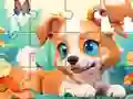 Oyunu Jigsaw Puzzle: Dog And Garden çevrimiçi