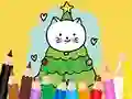 Oyunu Coloring Book: Cats And Christmas Tree çevrimiçi