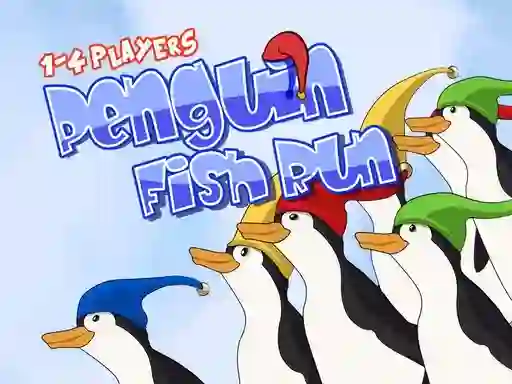 Oyunu Penguin Fish Run çevrimiçi