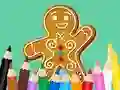 Oyunu Coloring Book: Gingerbreads çevrimiçi