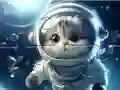 Oyunu Jigsaw Puzzle: Astronaut-Cat çevrimiçi