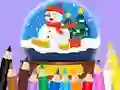 Oyunu Coloring Book: Christmas Crystal Ball çevrimiçi