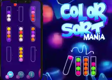 Oyunu Color Sort Mania çevrimiçi