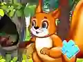 Oyunu Jigsaw Puzzle: Squirrel Hide Food çevrimiçi