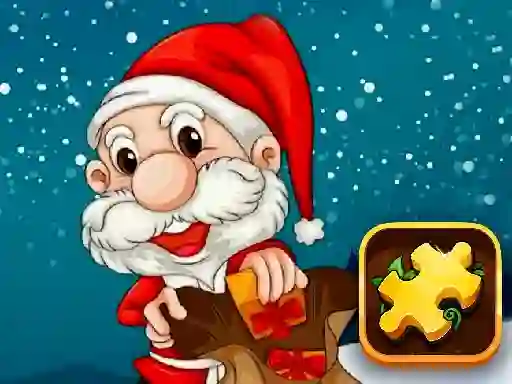 Oyunu Santa Claus Puzzle Time çevrimiçi