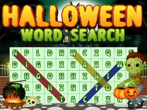 Oyunu Halloween Words Search çevrimiçi