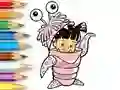 Oyunu Coloring Book: Monster Costume Girl çevrimiçi